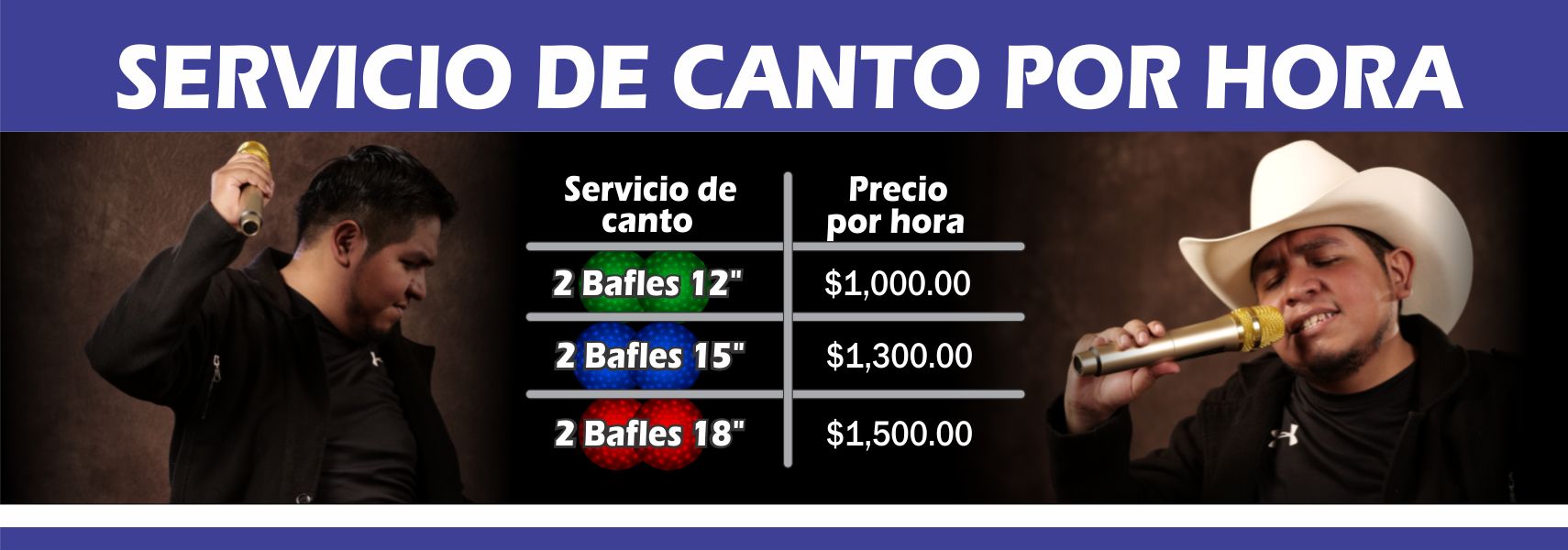 Servicio de Canto